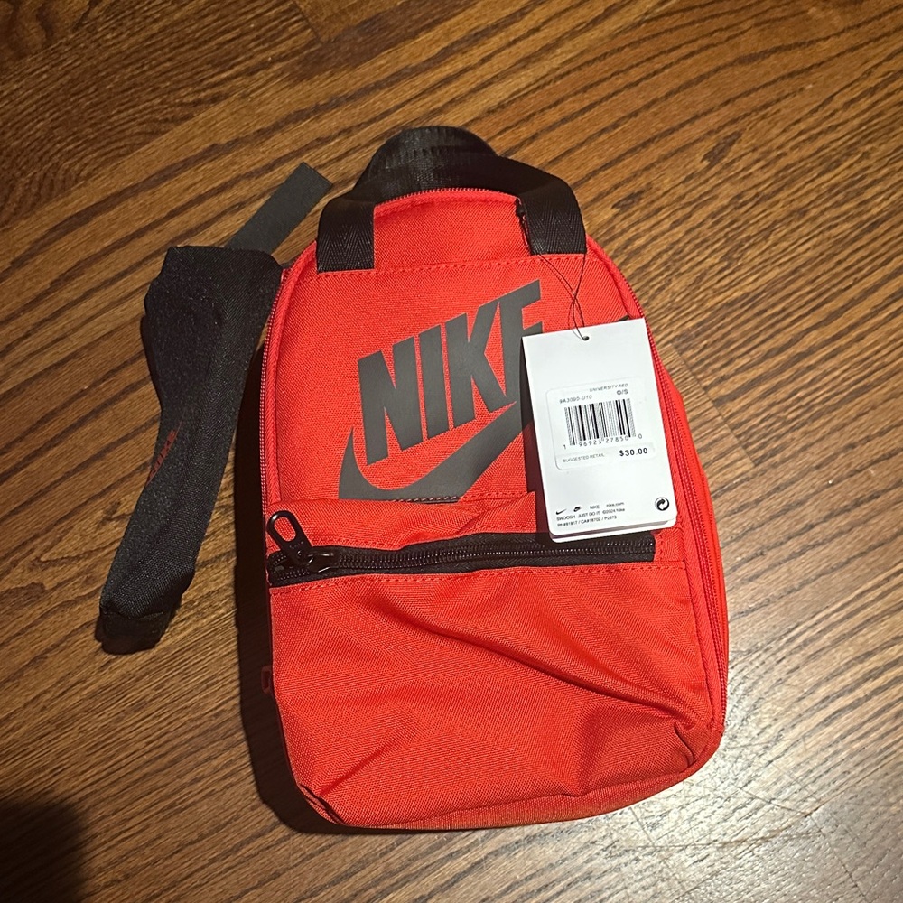 Nike Red Belt Bag for Men